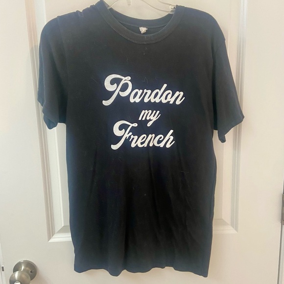 Vici oversized tee. Pardon my French. Size Small - Picture 2 of 3